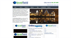 Desktop Screenshot of levelfield.com